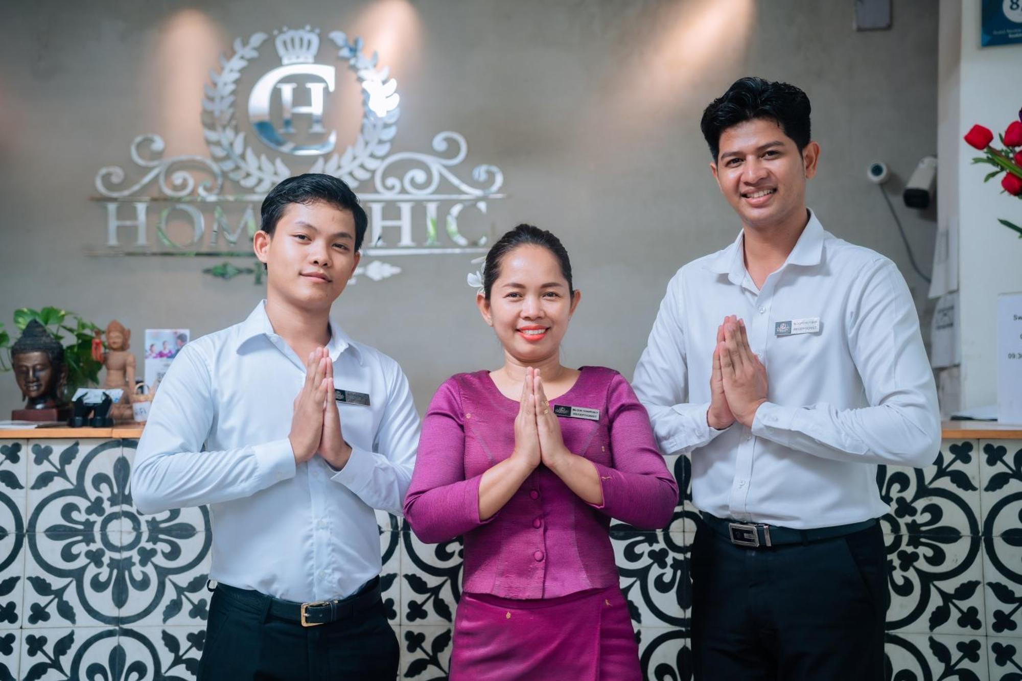 Home Chic Hotel Phnom Penh Ngoại thất bức ảnh